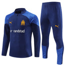Conjunto Treino Olympique de Marseille 23/24 - Puma Azul