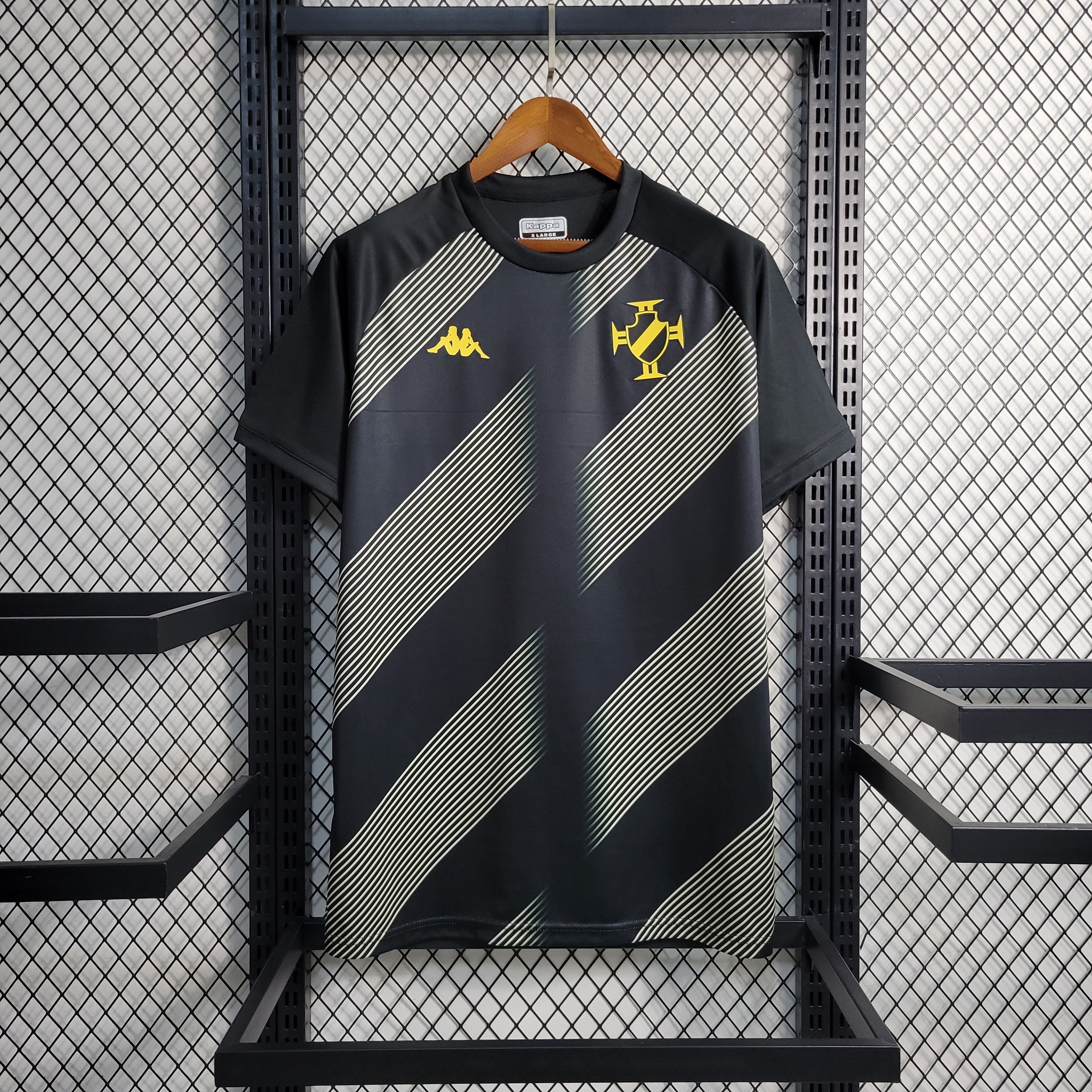 ヴァスコ・ダ・ガマ Vasco da Gama 23/24 Kappa XL Camisa Vasco Da Gama 23/24 - Kappa Torcedor Masculina
