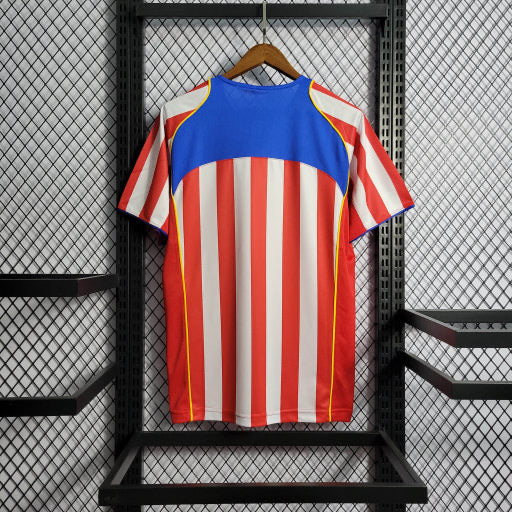 Camisa Atlético De Madrid Home 04/05 - Versão Retro