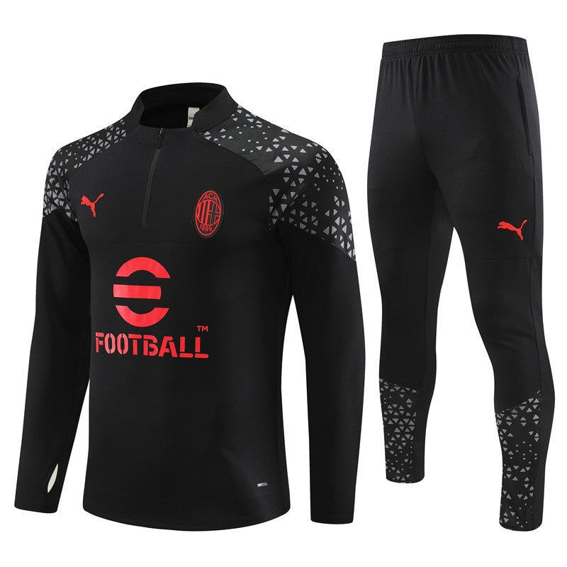 Conjunto Treino Milan 23/24 - Puma Preta