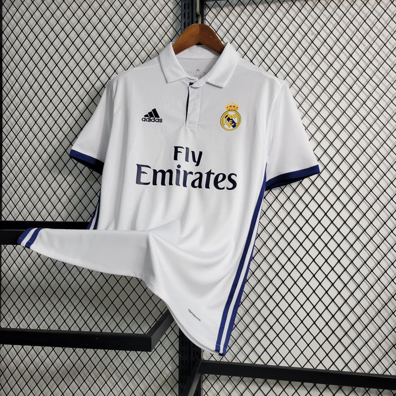 Camisa Real Madrid Branca 16/17 - adidas