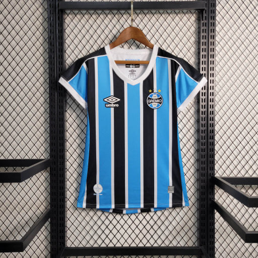 Camisa Grêmio Home 23/24 - Umbro Versão Feminina