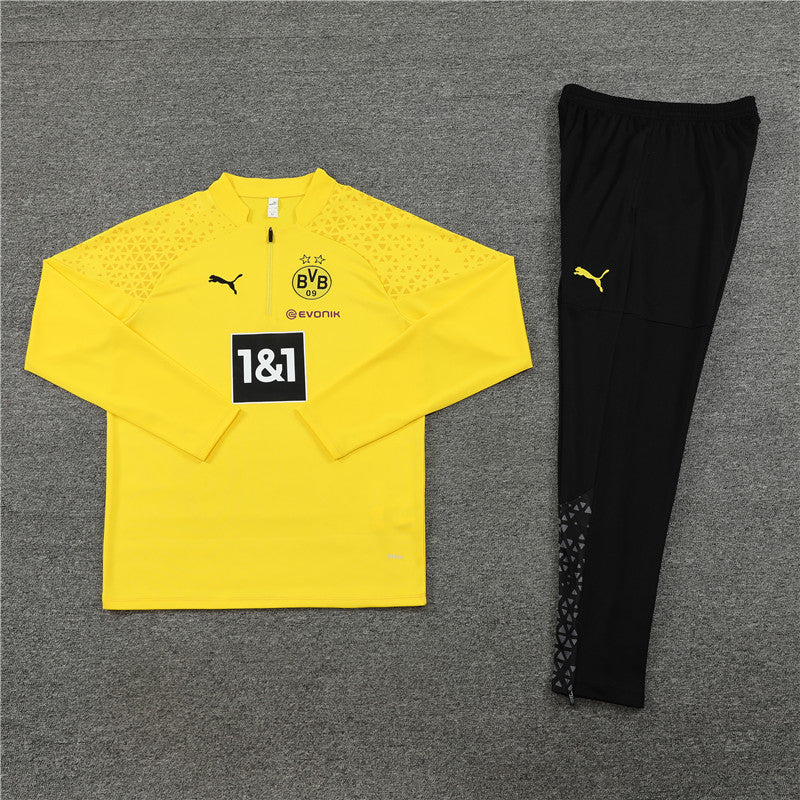 Conjunto Treino Borussia Dortmund 23/24 - Puma Amarela