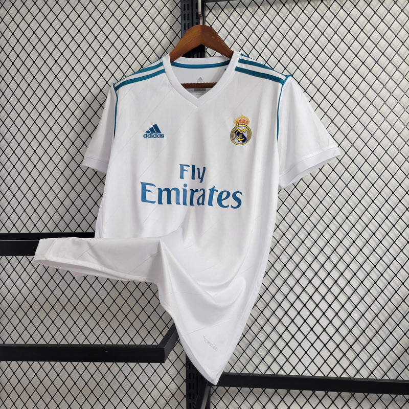 Camisa Real Madrid Branca 17/18 - adidas