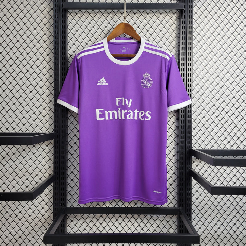 Camisa Real Madrid Roxa away 17/18 - adidas