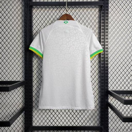 Camisa Brasil Leopard White 22/23 - Nike Versão Feminina