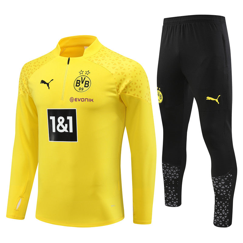 Conjunto Treino Borussia Dortmund 23/24 - Puma Amarela