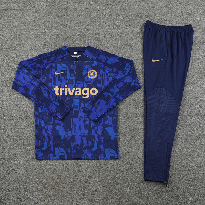 Conjunto Treino Chelsea 23/24 - Nike Azul