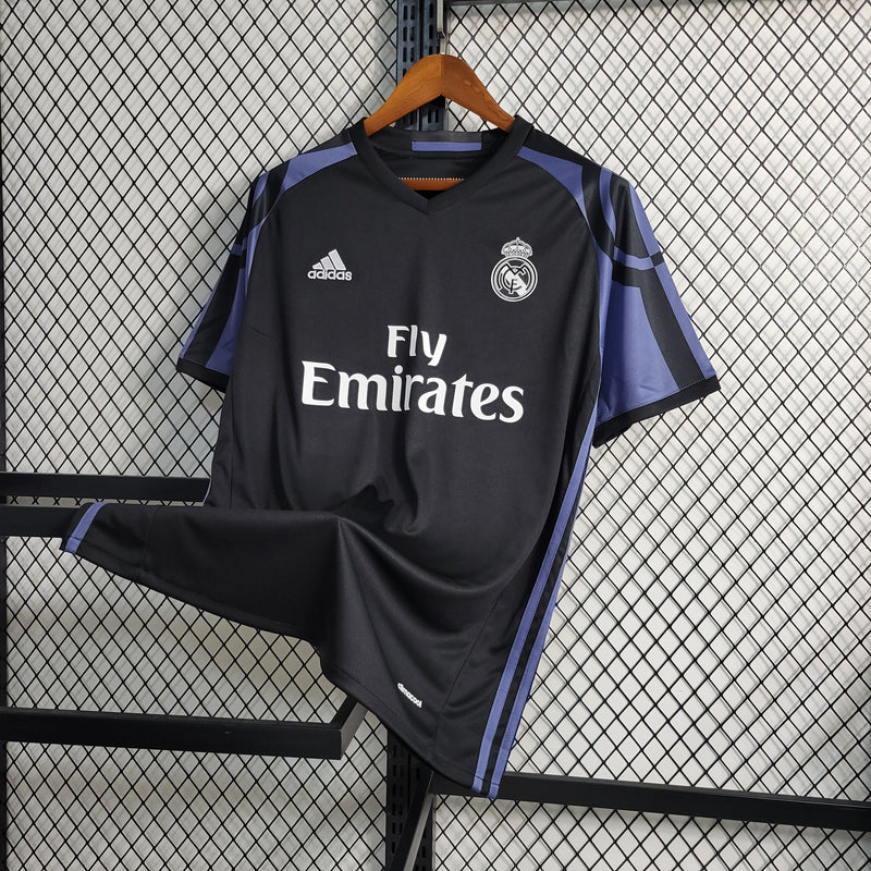 Camisa Real Madrid Preta Away 16/17 - adidas