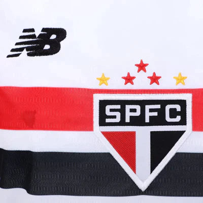 Camisa São Paulo Home 24/25 - New Balace Feminina