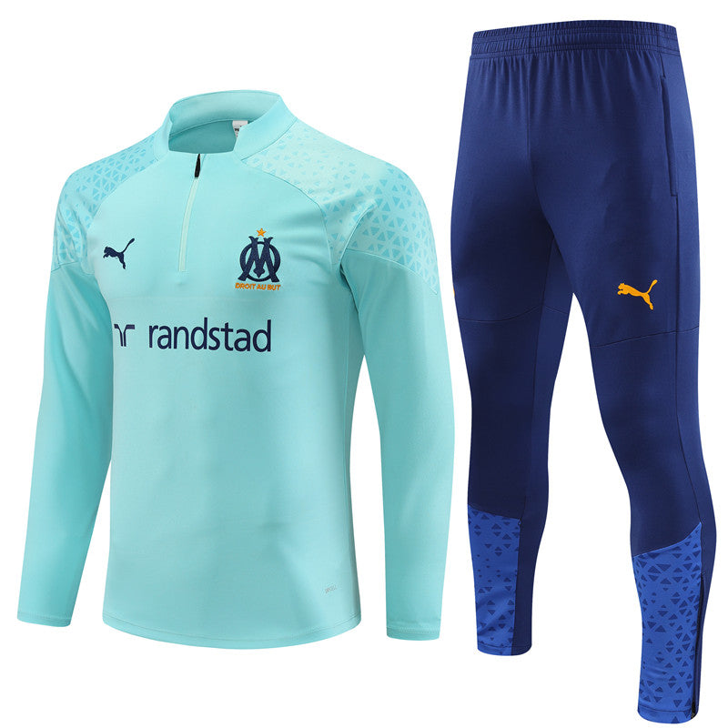 Conjunto Treino Olympique de Marseille 23/24 - Puma Verde