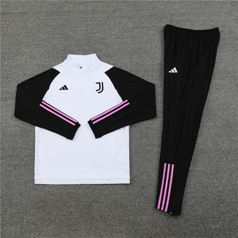 Conjunto Treino Juventus 23/24 - Adidas Branco