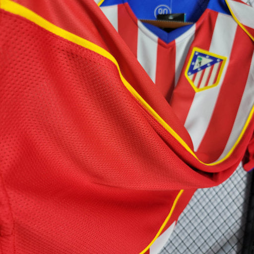 Camisa Atlético De Madrid Home 04/05 - Versão Retro