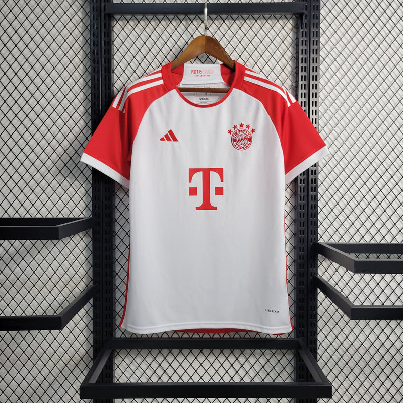 Camisa Bayern Munique Home 23/24 - Adidas Torcedor Masculina - Lançamento