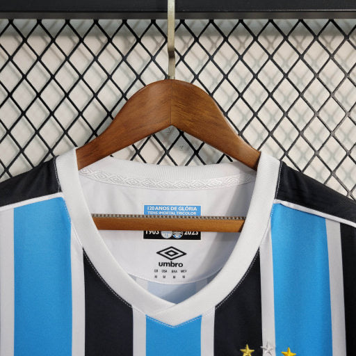 Camisa Grêmio Home 23/24 - Umbro Versão Feminina