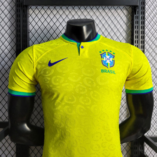 Camisa Brasil Home I 22/23 - Nike Jogador Masculina