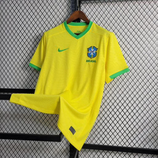 Camisa Brasil Home I 23/24 - Nike Torcedor Masculina