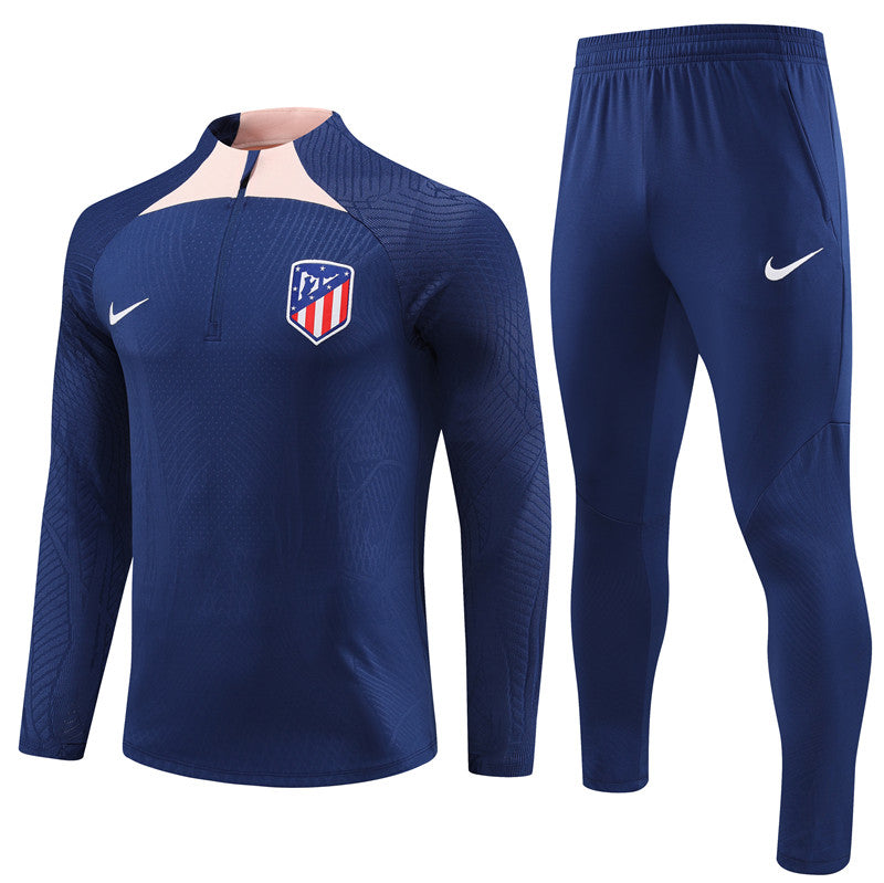 Conjunto Treino Atlético De Madrid  23/24 - Nike Azul e Rosa