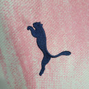 Camisa Palmeiras - Torcedor Puma Masculina - Branca com detalhes em azul e rosa