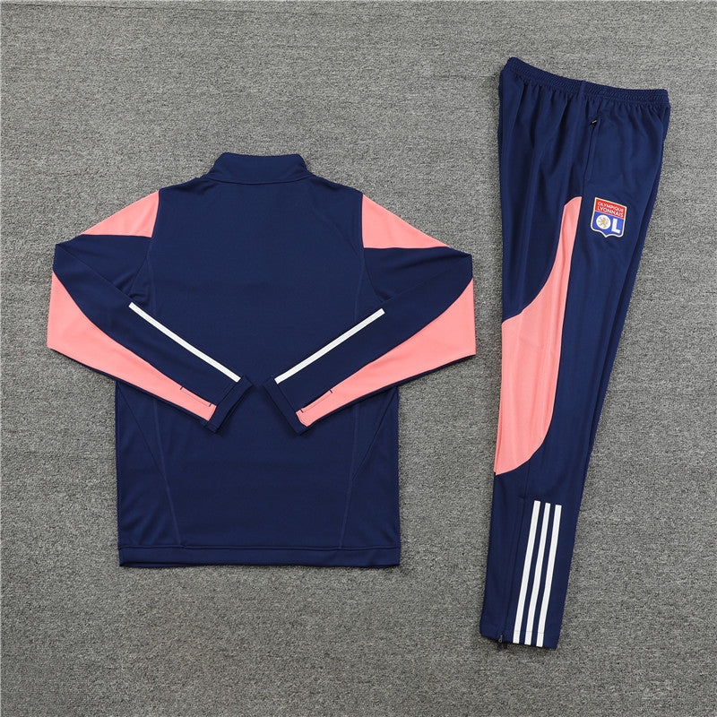 Conjunto Treino Lyon 23/24 - Adidas Azul