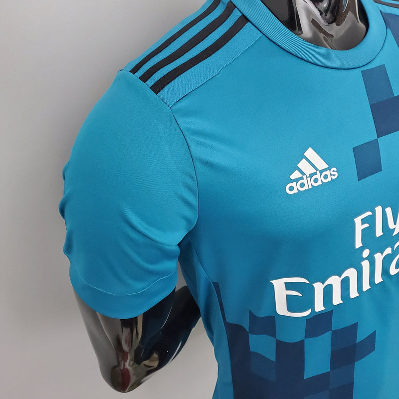 Camisa Real Madrid Azul away 17/18 - adidas versão jogador