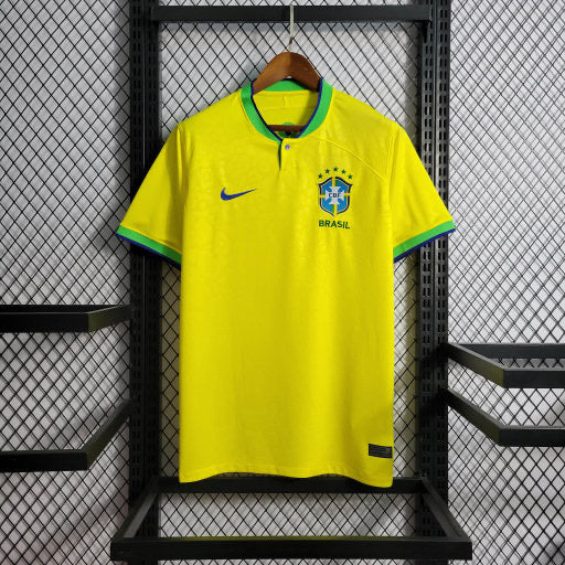 Camisa Brasil Home I 22/23 - Nike Torcedor Masculina