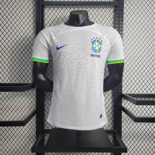 Camisa Brasil Leopard White 23/24 - Nike Jogador Masculina