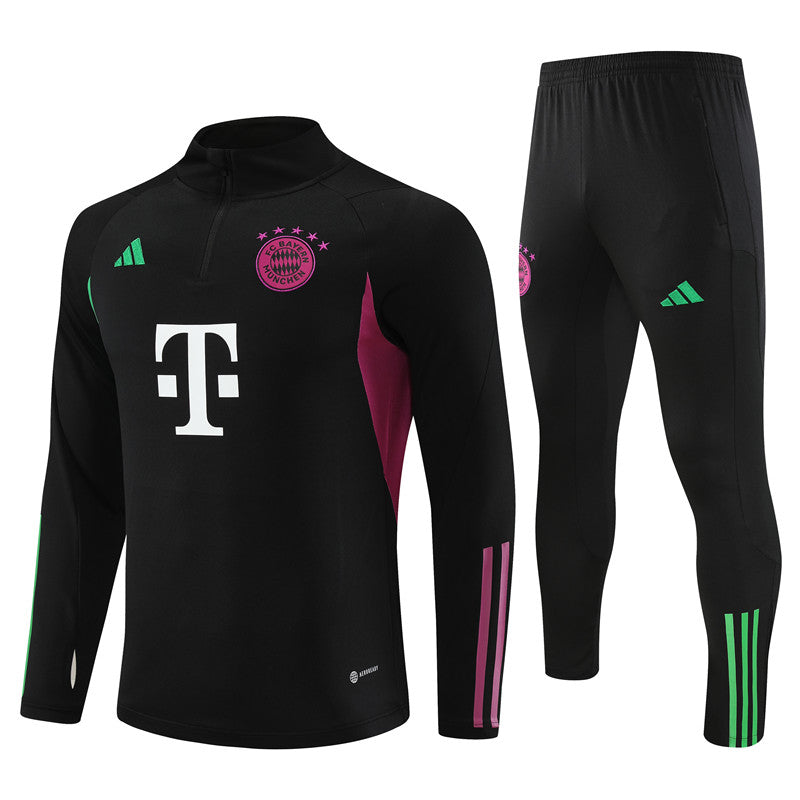 Conjunto Treino Bayern De Munique 23/24 - Adidas Preta