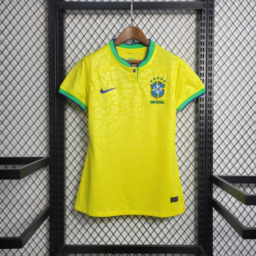 Camisa Brasil Home I 22/23 - Versão Feminina