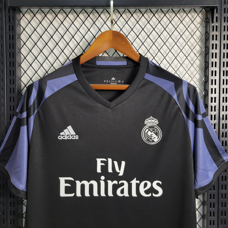 Camisa Real Madrid Preta Away 16/17 - adidas