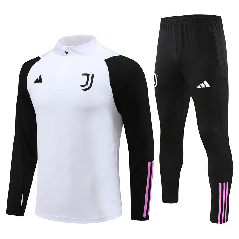 Conjunto Treino Juventus 23/24 - Adidas Branco