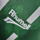 Camisa Retrô Palmeiras 1996 - Torcedor Rhumell Masculina - Verde com detalhes branco com patrocínio Parmalat
