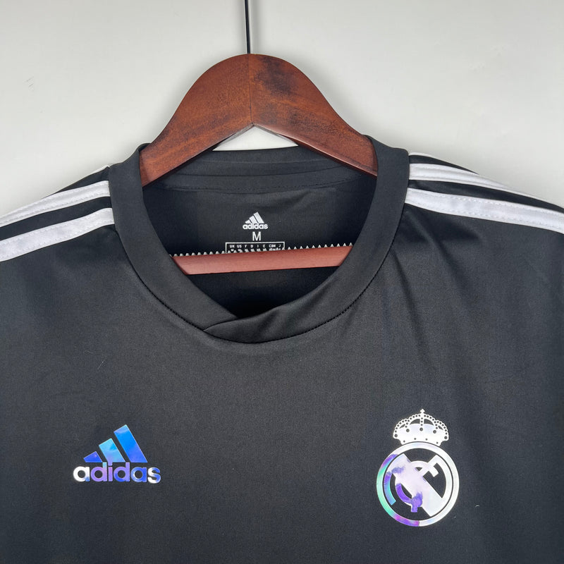 Camisa Real Madrid Edição Especial BALMAIN preta 23/24 - adidas