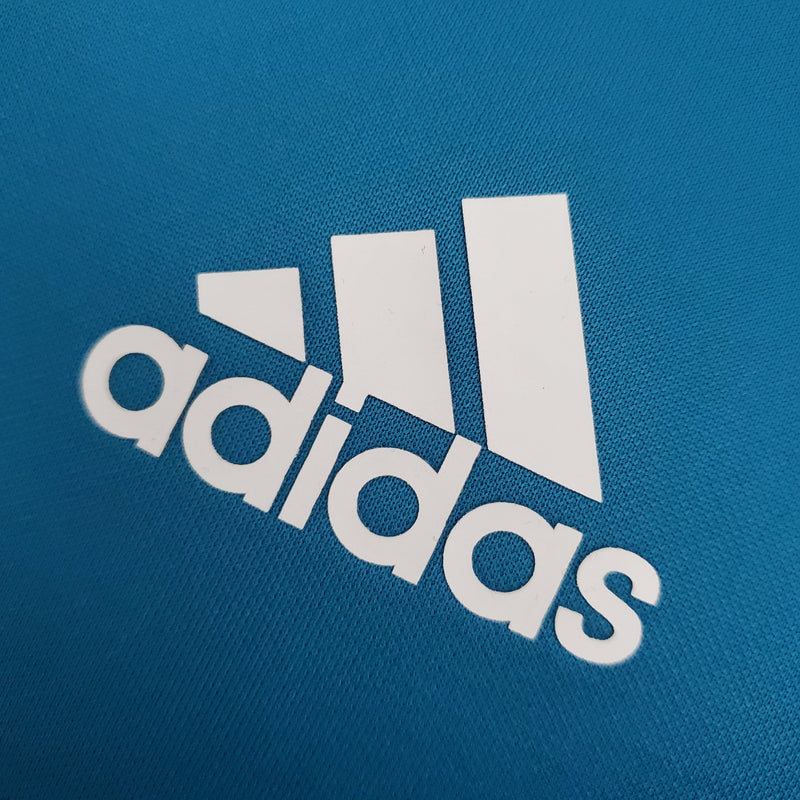 Camisa Real Madrid Azul away 17/18 - adidas versão jogador