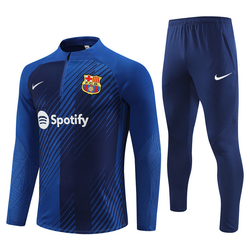 Conjunto Treino Barcelona 23/24 - Nike Azul