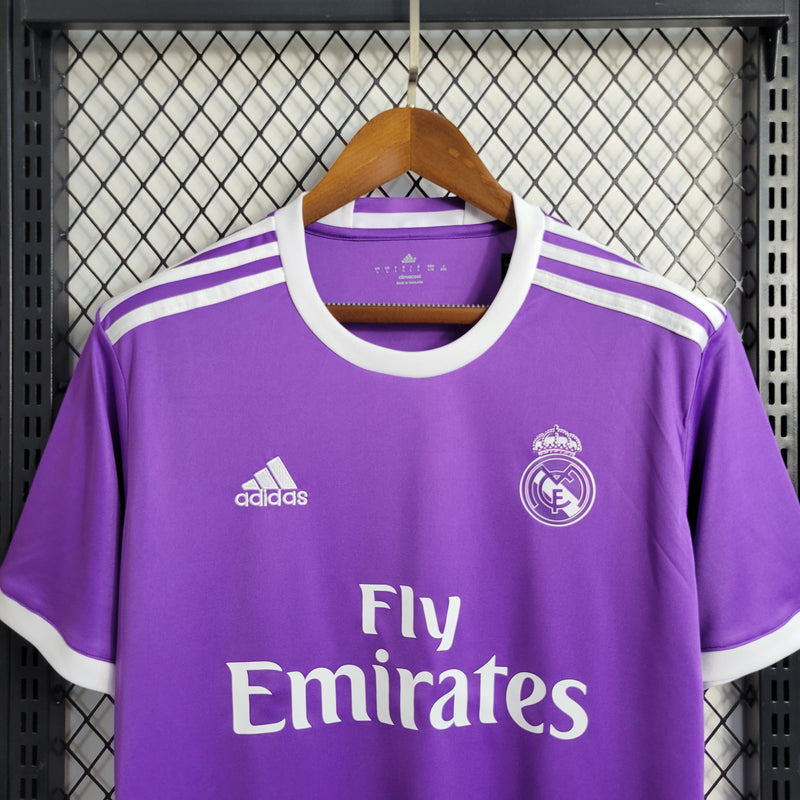 Camisa Real Madrid Roxa away 17/18 - adidas