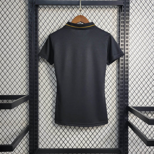 Camisa Brasil Polo Black 22/23 - Versão Feminina