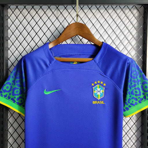 Kit Infantil Brasil Away II 22/23