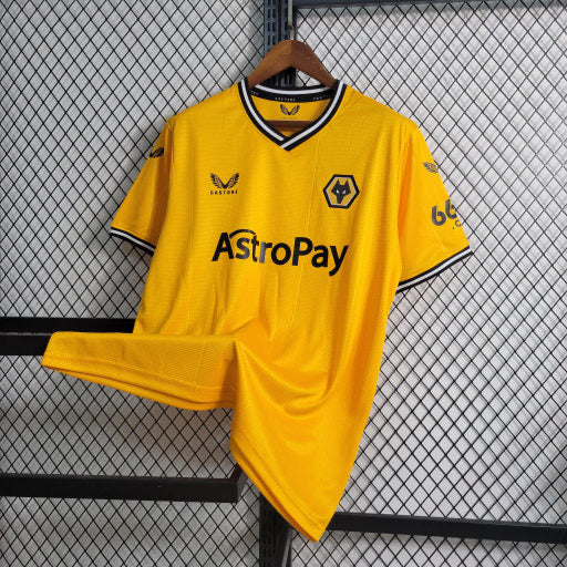 Camisa Wolverhampton Home 23/24 - Castore Torcedor Masculina - Lançamento