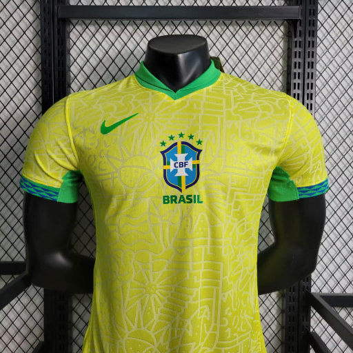 Camisa Brasil Home I 23/24 - Nike Jogador Masculina