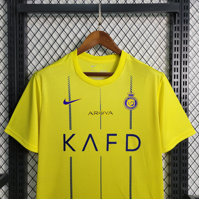 Camisa Al Nassr Home 23/24 - Nike Torcedor Masculina - Lançamento