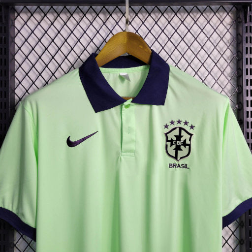 Camisa Brasil Pré Jogo 22/23 - Nike Torcedor Masculina