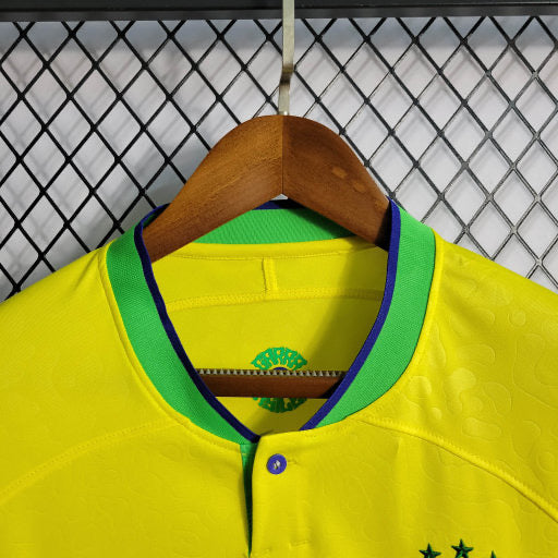 Camisa Brasil Home I 22/23 - Nike Torcedor Masculina