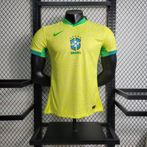 Camisa Brasil Home I 23/24 - Nike Jogador Masculina