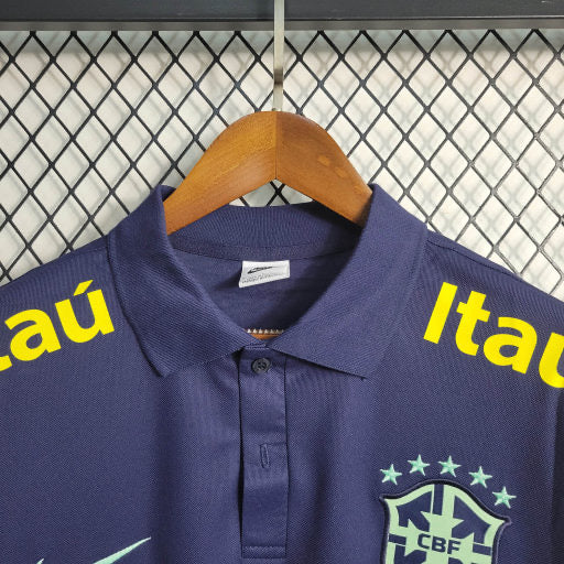 Camisa Brasil Comissão Técnica 23/24 - Nike Torcedor Masculina