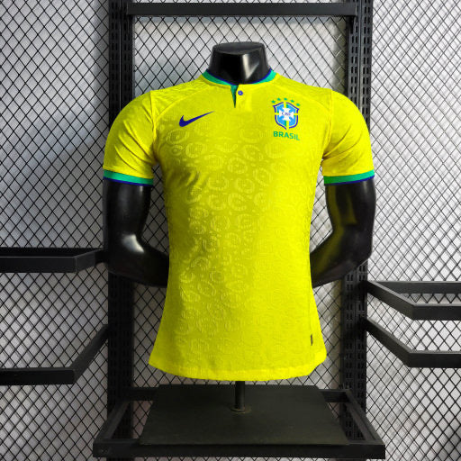 Camisa Brasil Home I 22/23 - Nike Jogador Masculina