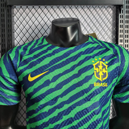 Camisa Brasil Traning Green 23/24 - Nike Jogador Masculina