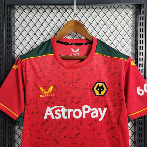 Camisa Wolverhampton Away 23/24 - Castore Torcedor Masculina