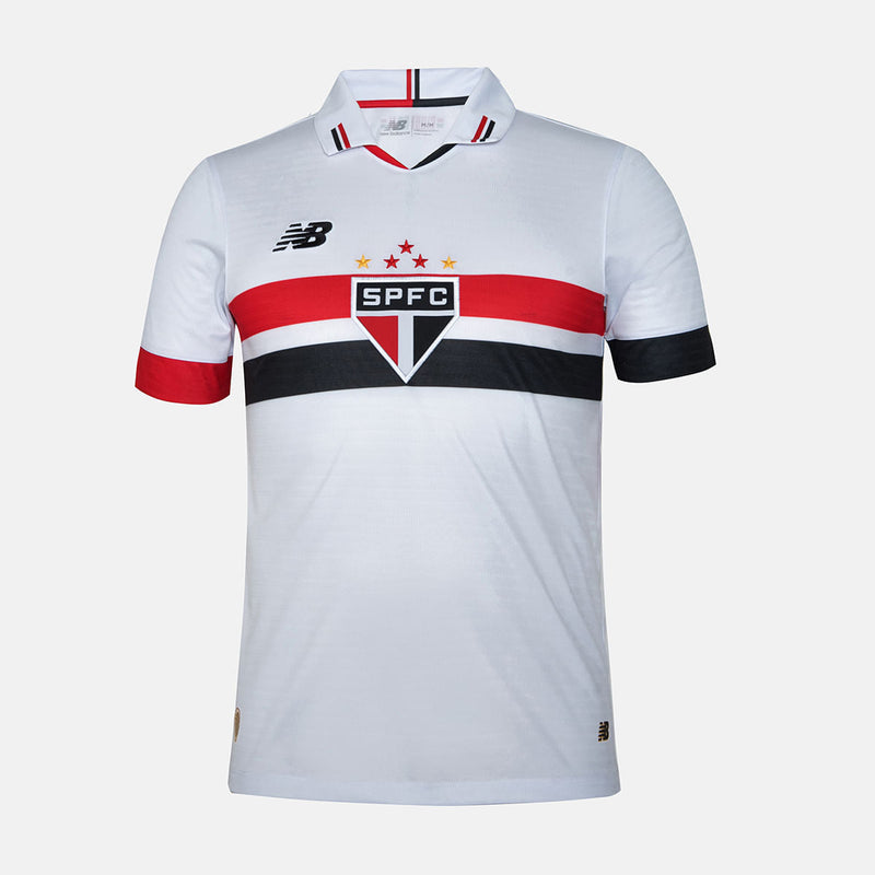 Camisa São Paulo Home 24/25 - New Balace Torcedor Masculina - Lançamento