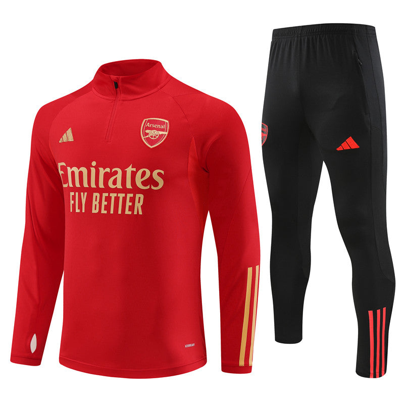 Conjunto Treino Arsenal 23/24 - Adidas Vermelha